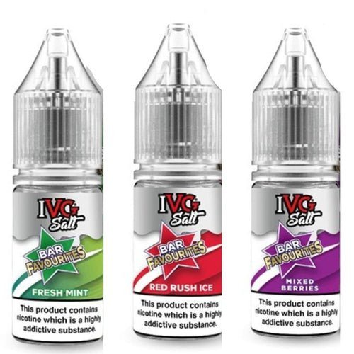 IVG Salt Bar Favourite 10ml - E-Liquid Nic