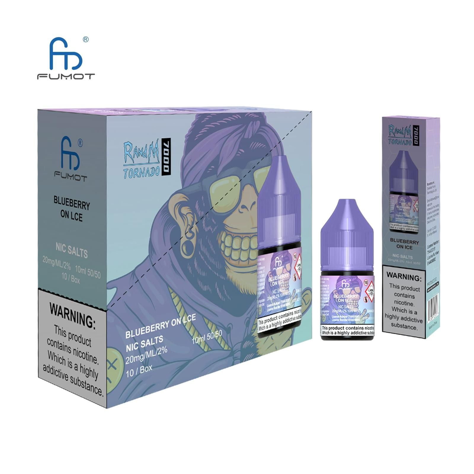 R and M 7000 Nic Salt 10ml | 4 For £12